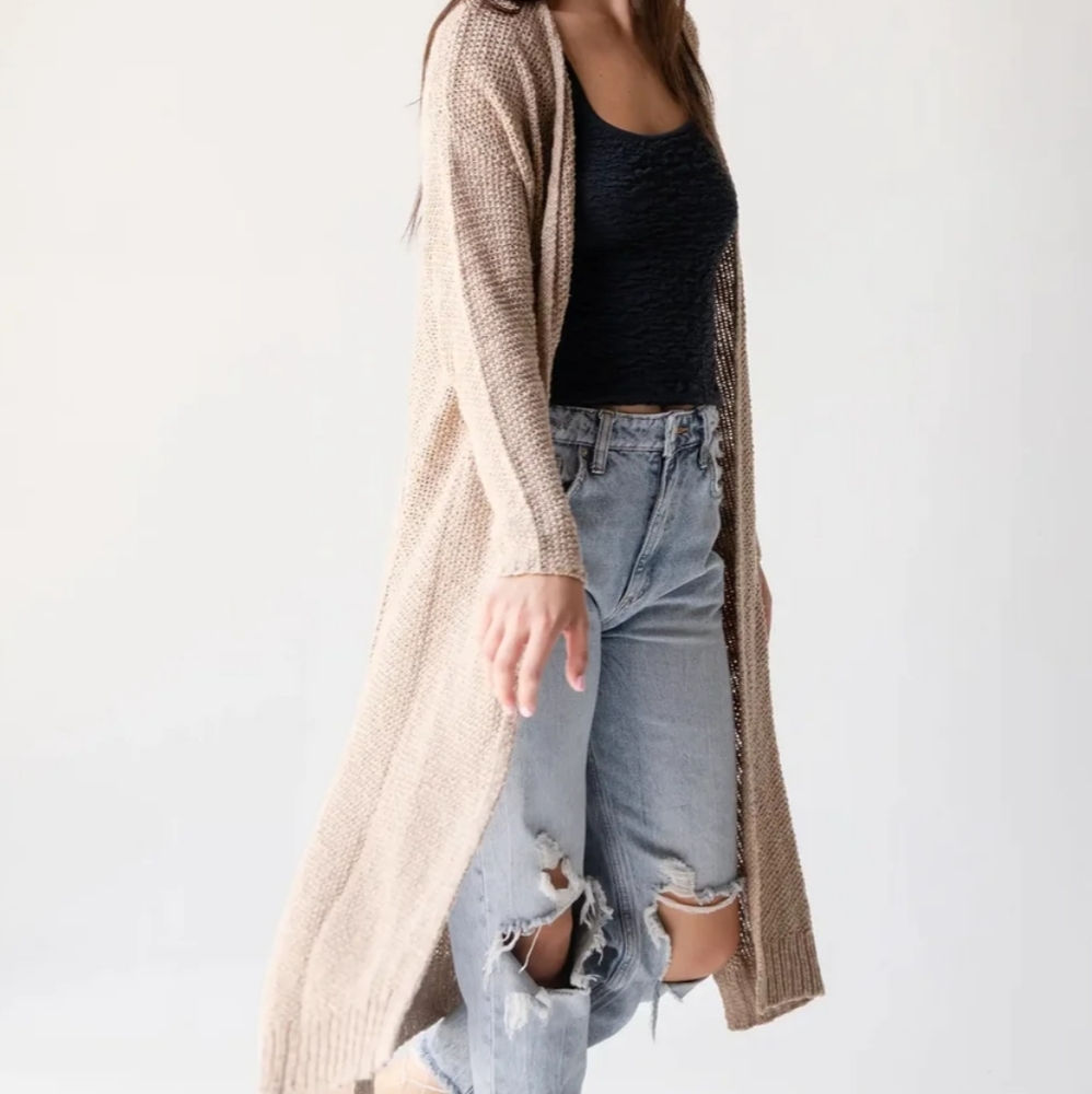 NATURAL LIFE sweater duster
